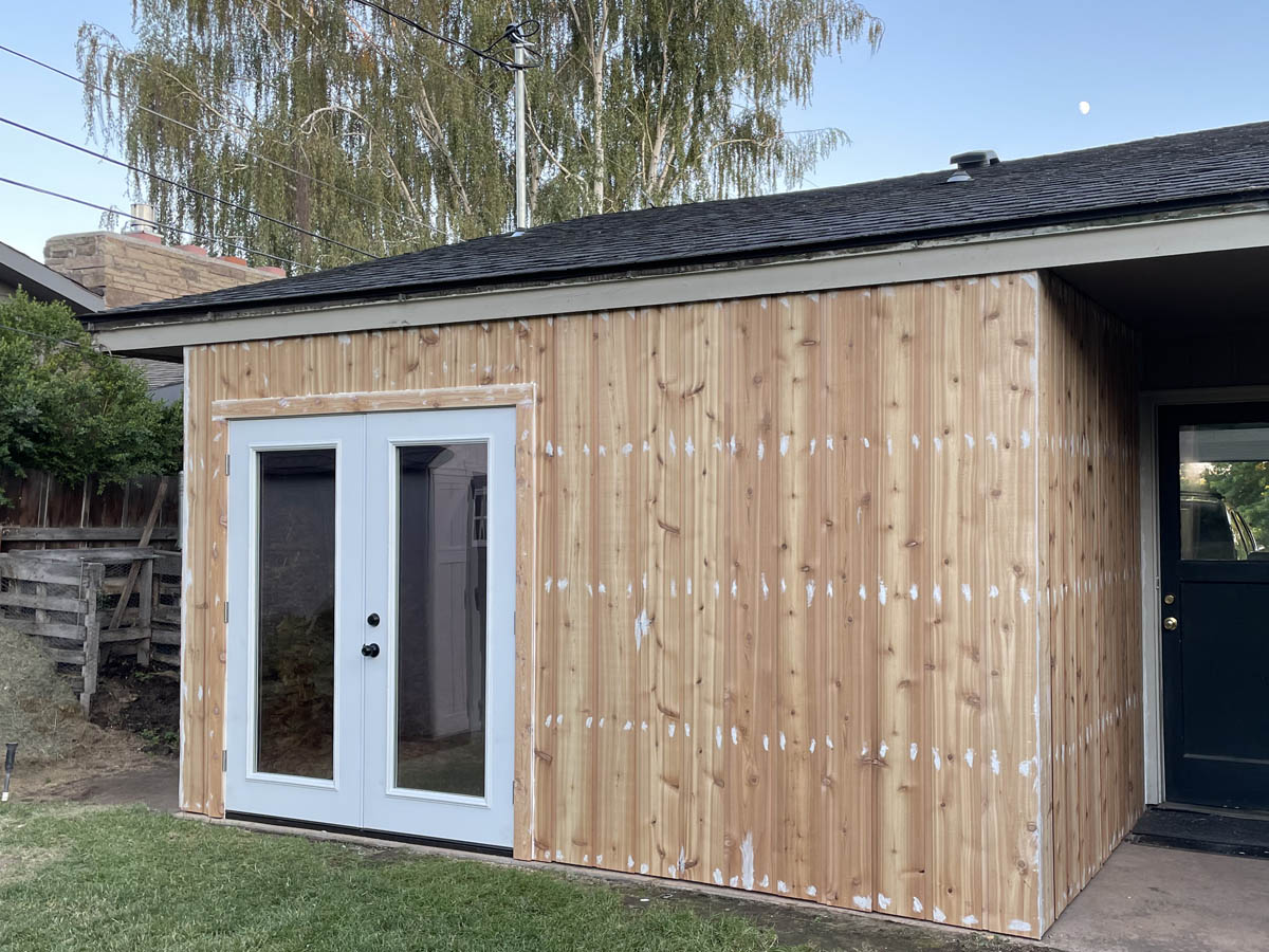 Home addition exterior
