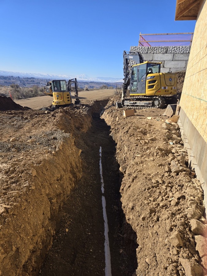 Excavation and land clearing in the Yakima Valley